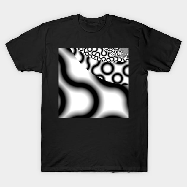 Swirly T-Shirt by rupertrussell